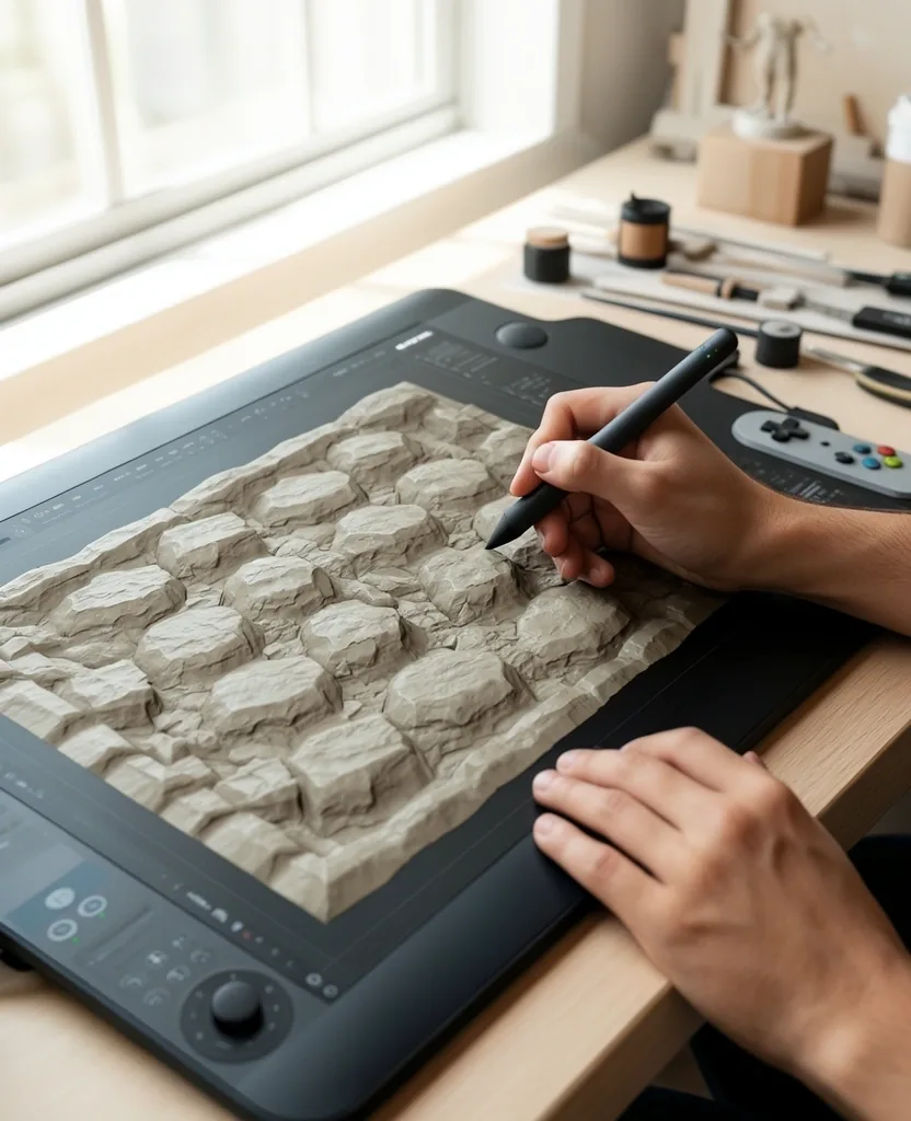 Art asset rendering precision